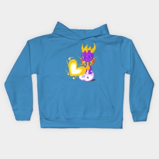 SPYRO-ing into love with you Kids Hoodie